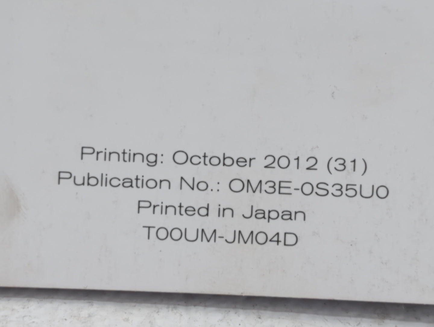 2013 Nissan Rogue Owners Manual Book Guide OEM Used Auto Parts - Oemusedautoparts1.com