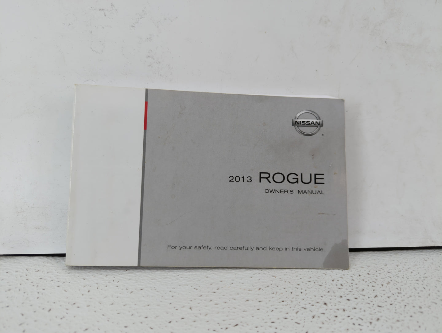 2013 Nissan Rogue Owners Manual Book Guide OEM Used Auto Parts - Oemusedautoparts1.com