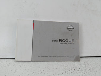 compare product 2013 Nissan Rogue Owners Manual Book Guide OEM Used Auto Parts