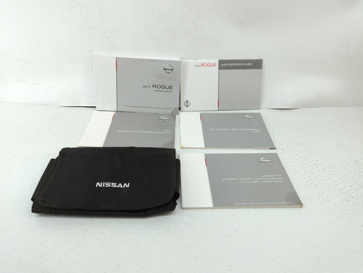 2013 Nissan Rogue Owners Manual Book Guide OEM Used Auto Parts - Oemusedautoparts1.com