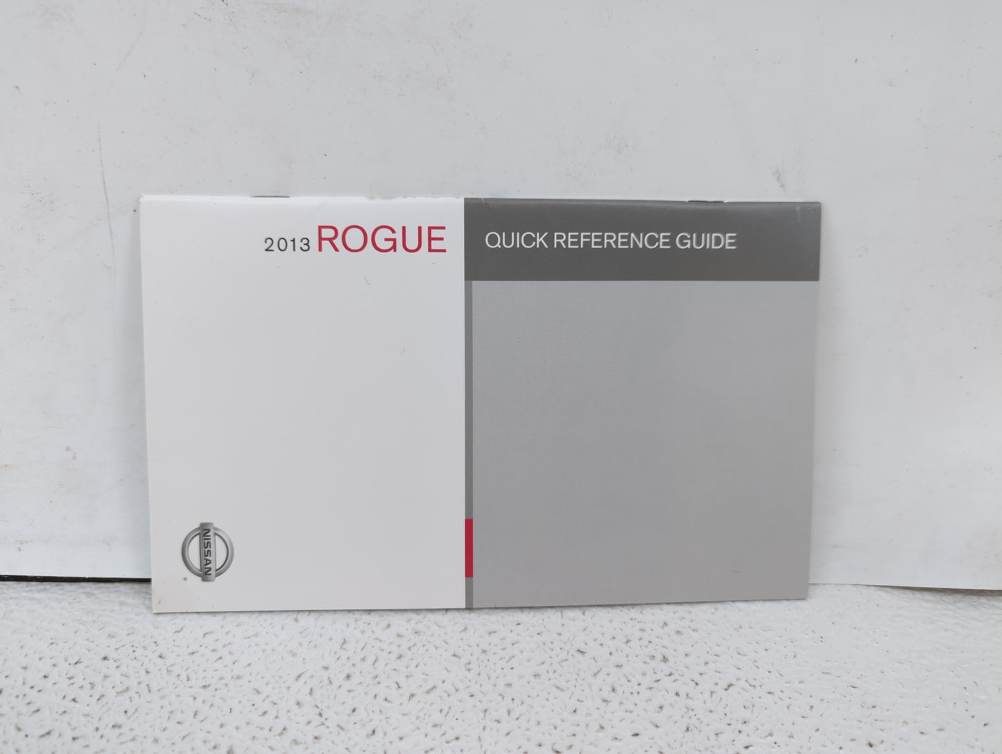 2013 Nissan Rogue Owners Manual Book Guide OEM Used Auto Parts - Oemusedautoparts1.com