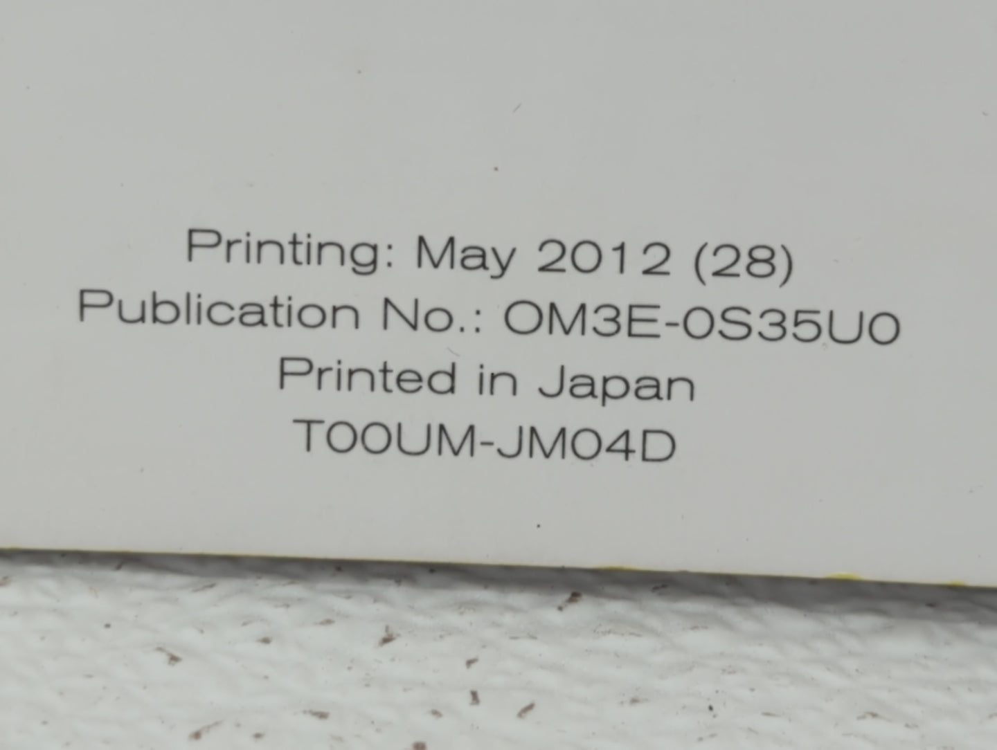 2013 Nissan Rogue Owners Manual Book Guide OEM Used Auto Parts - Oemusedautoparts1.com