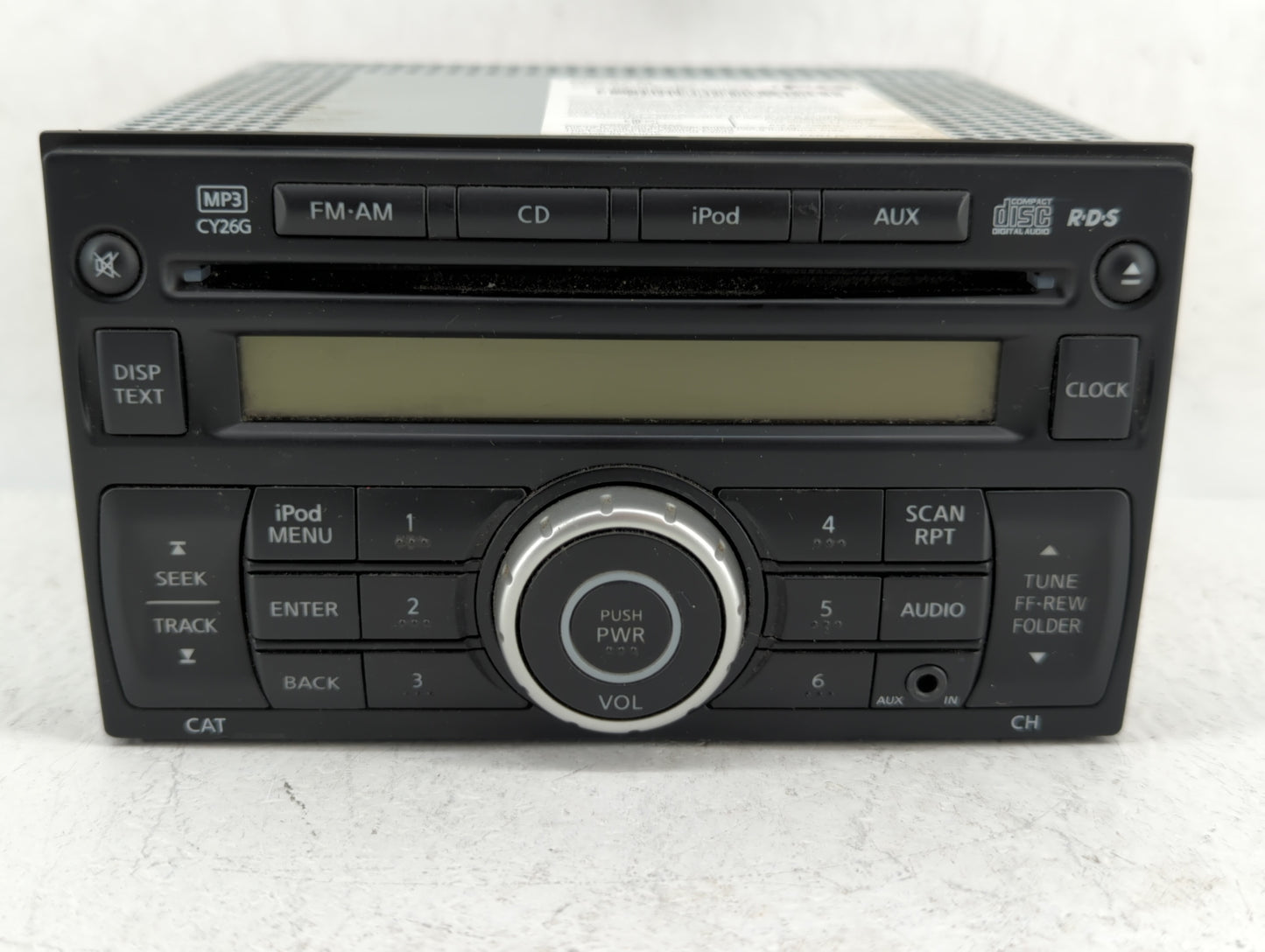 2011-2015 Nissan Rogue Am Fm Cd Player Radio Receiver - Oemusedautoparts1.com