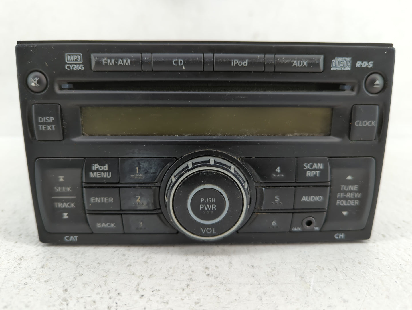 2011-2015 Nissan Rogue Radio AM FM Cd Player Receiver Replacement P/N:28185 1VK1A 28185 1VX2A Fits Fits 2011 2012 2013 2014 