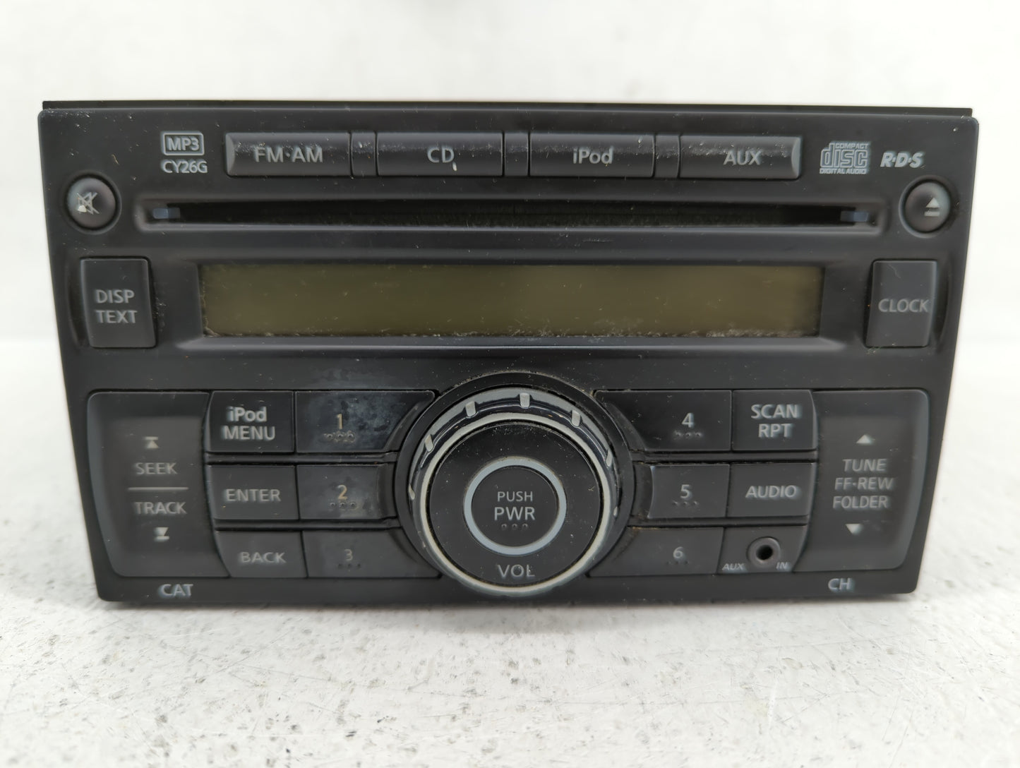2011-2015 Nissan Rogue Radio AM FM Cd Player Receiver Replacement P/N:28185 1VK1A 28185 1VX2A Fits Fits 2011 2012 2013 2014 