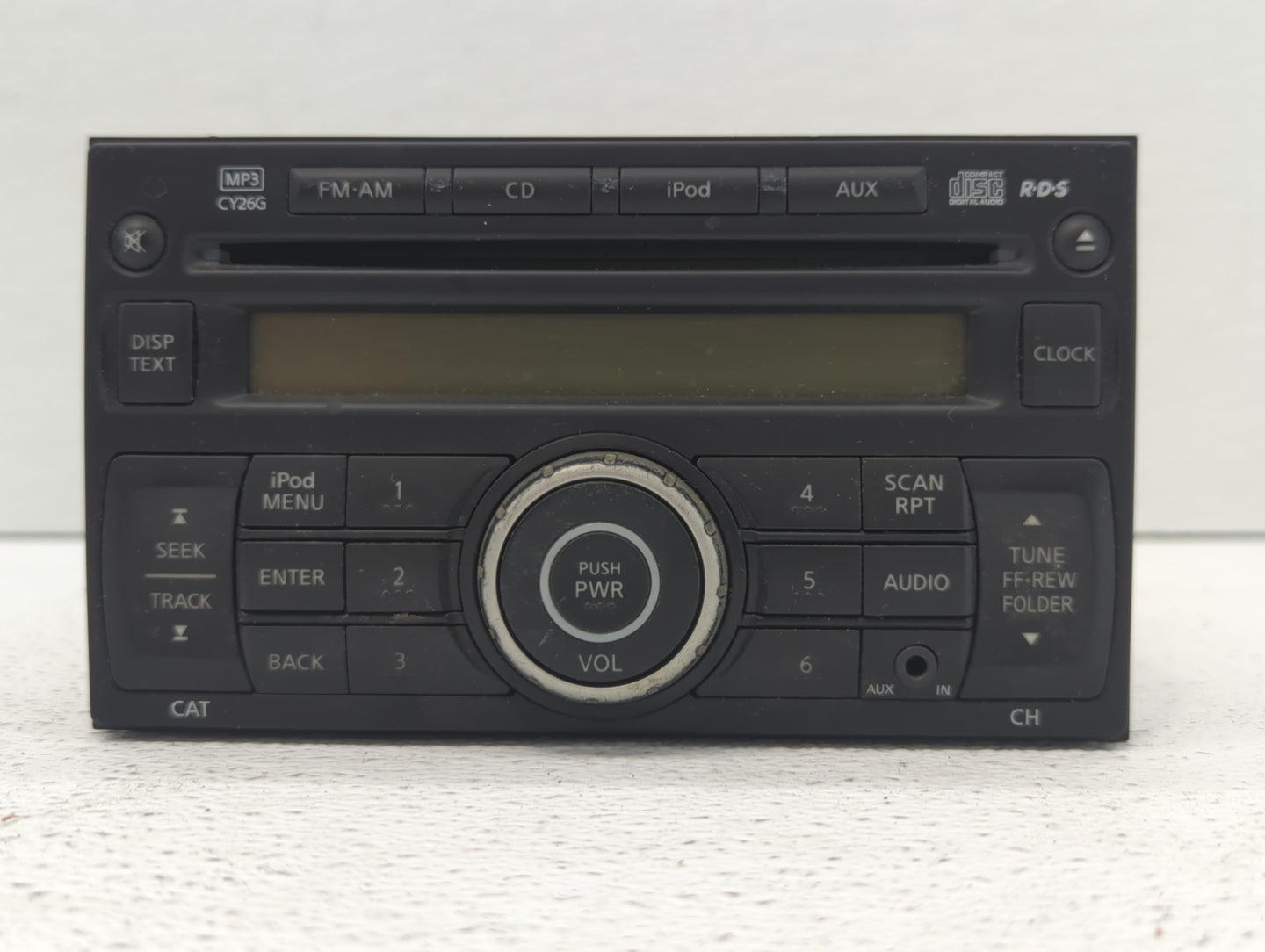 2011-2015 Nissan Rogue Radio AM FM Cd Player Receiver Replacement P/N:28185 1VK1A 28185 1VX2A Fits Fits 2011 2012 2013 2014 