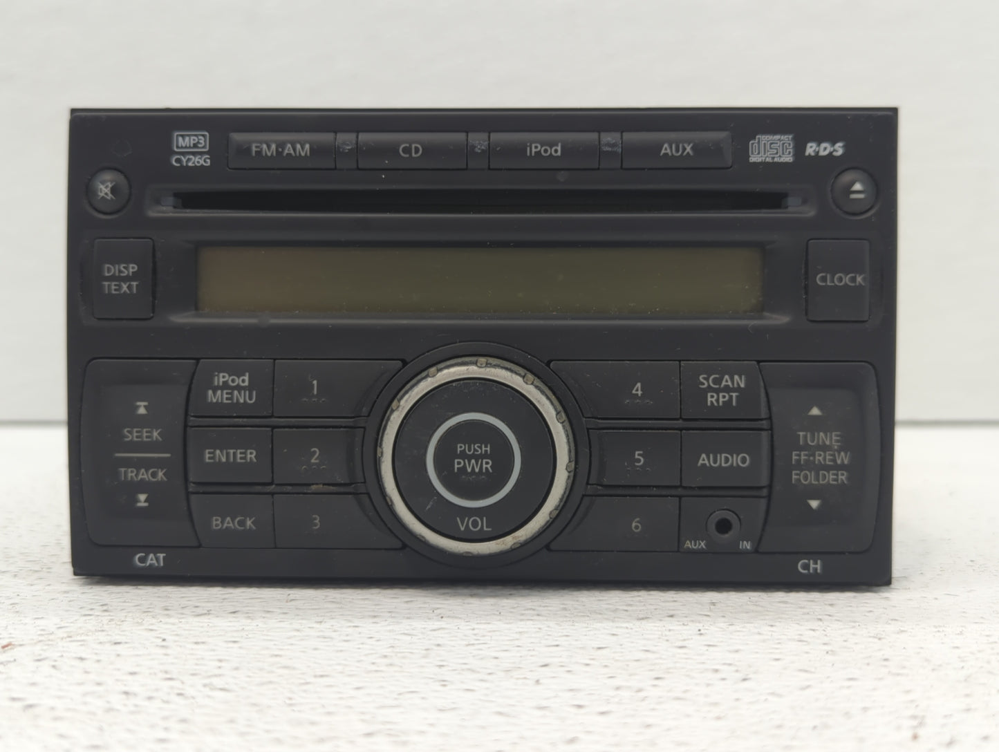 2011-2015 Nissan Rogue Radio AM FM Cd Player Receiver Replacement P/N:28185 1VK1A 28185 1VX2A Fits Fits 2011 2012 2013 2014 