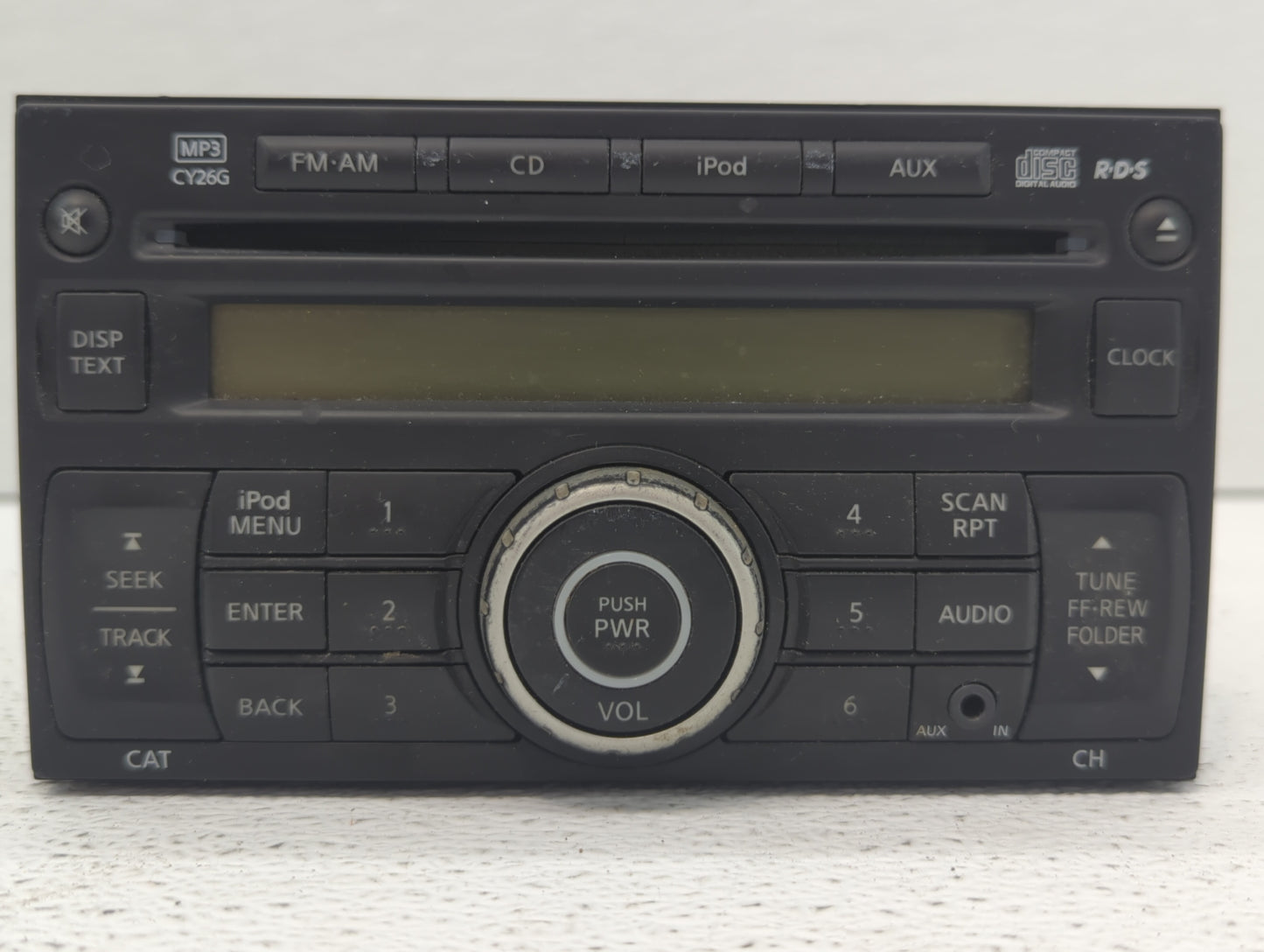 2011-2015 Nissan Rogue Radio AM FM Cd Player Receiver Replacement P/N:28185 1VK1A 28185 1VX2A Fits Fits 2011 2012 2013 2014 