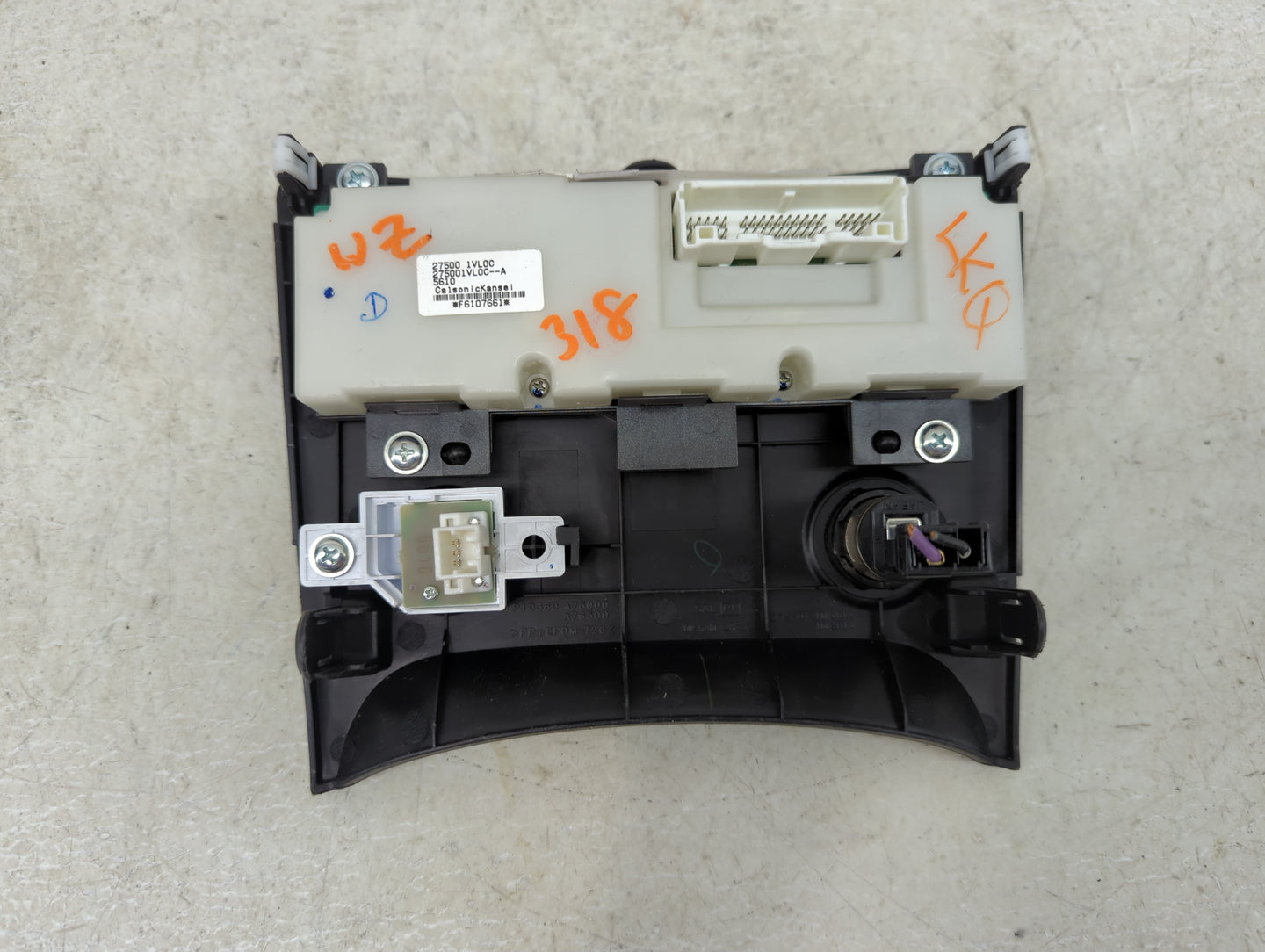 2011-2015 Nissan Rogue Climate Control Module Temperature AC/Heater Replacement P/N:275001VL0C 275001VL0C--A Fits OEM Used A