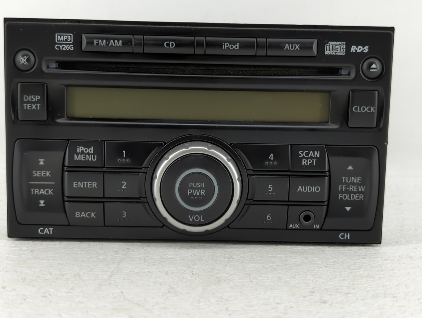 2011-2015 Nissan Rogue Am Fm Cd Player Radio Receiver - Oemusedautoparts1.com