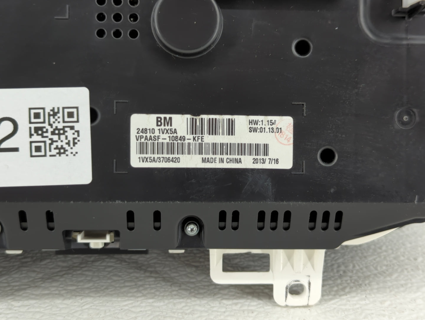 2012-2015 Nissan Rogue Instrument Cluster Speedometer Gauges P/N:VPAASF-10849-KFE 24810 1VX0A Fits Fits 2012 2013 2014 2015 