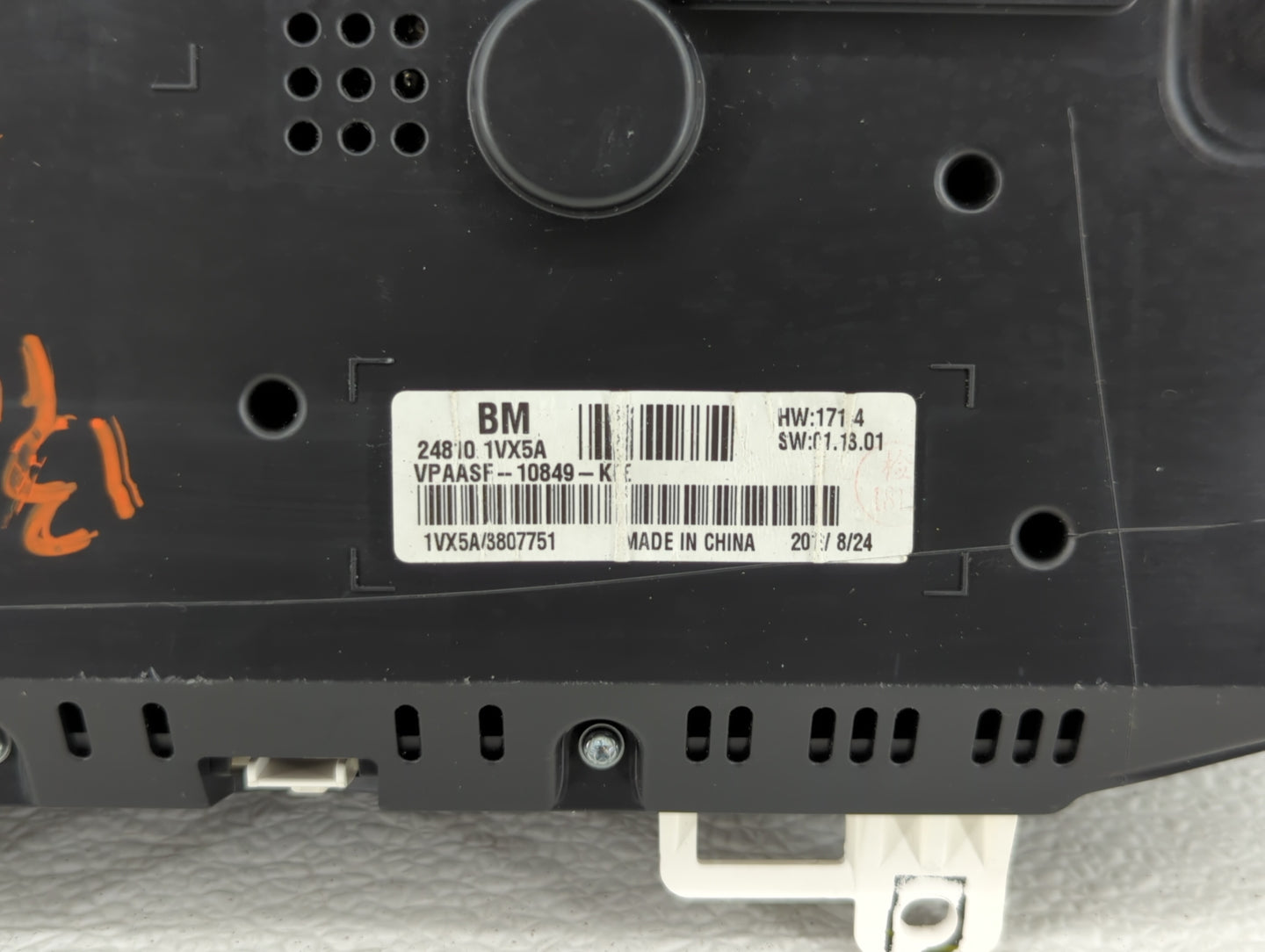 2012-2015 Nissan Rogue Instrument Cluster Speedometer Gauges P/N:24810 1VX0A 24810 1VX5C Fits Fits 2012 2013 2014 2015 OEM U