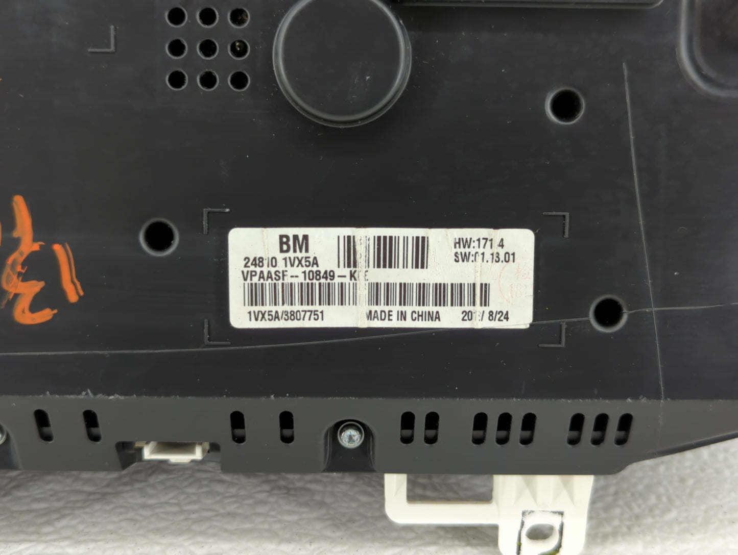 2012-2015 Nissan Rogue Instrument Cluster Speedometer Gauges P/N:24810 1VX0A 24810 1VX5C Fits Fits 2012 2013 2014 2015 OEM U