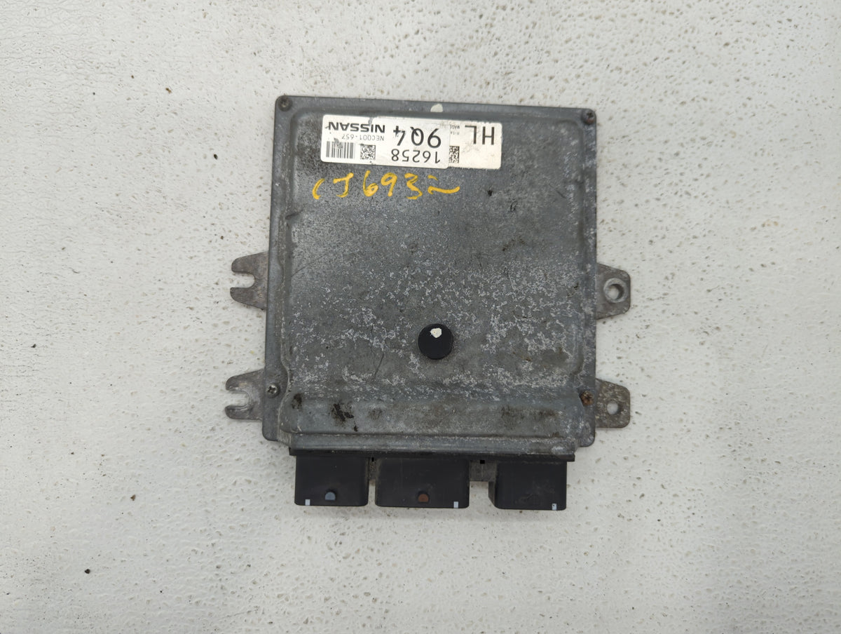2013-2015 Nissan Rogue PCM Engine Control Computer ECU ECM PCU OEM P/N:NECOO1-657 Fits 2013 2014 2015 OEM Used Auto Parts - 