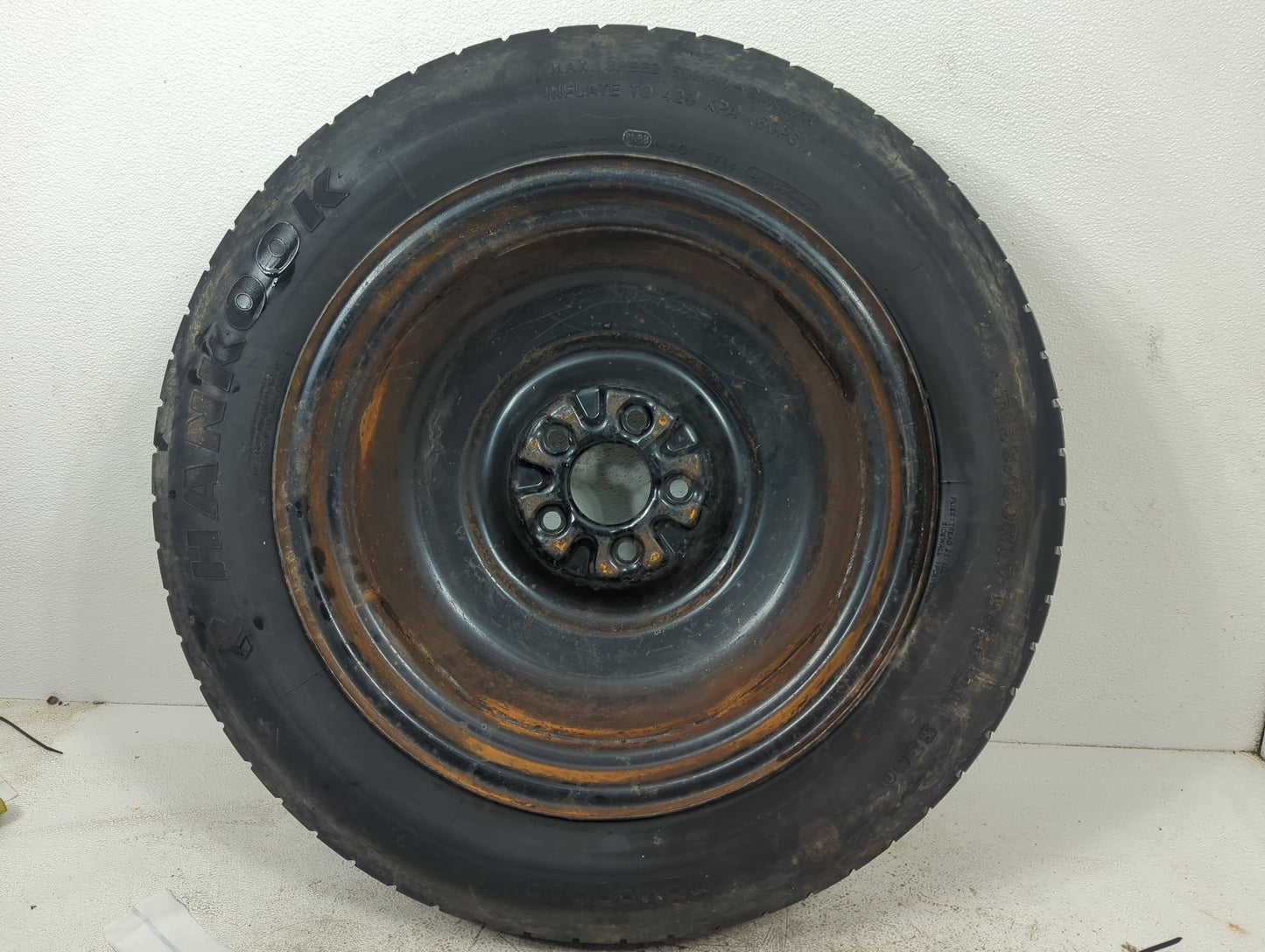 2013 Nissan Rogue Spare Donut Tire Wheel Rim Oem - Oemusedautoparts1.com
