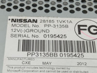 2011-2015 Nissan Rogue Radio AM FM Cd Player Receiver Replacement P/N:28185 1VK1A Fits Fits 2011 2012 2013 2014 2015 OEM Use