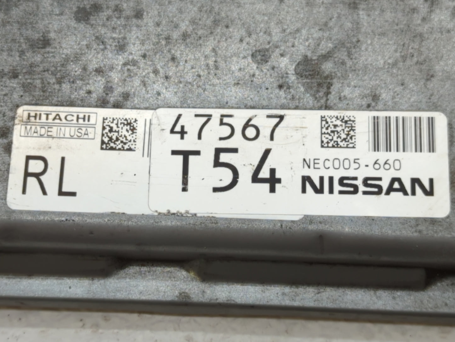 2013-2015 Nissan Rogue PCM Engine Control Computer ECU ECM PCU OEM P/N:NEC002-688 Fits Fits 2013 2014 2015 OEM Used Auto Par