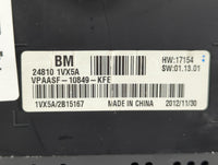 2012-2015 Nissan Rogue Instrument Cluster Speedometer Gauges P/N:24810 1VX5A Fits Fits 2012 2013 2014 2015 OEM Used Auto Par