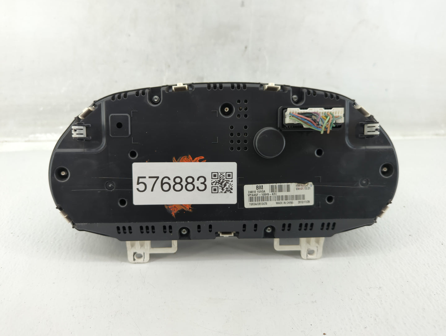 2012-2015 Nissan Rogue Instrument Cluster Speedometer Gauges P/N:24810 1VX5A Fits Fits 2012 2013 2014 2015 OEM Used Auto Par