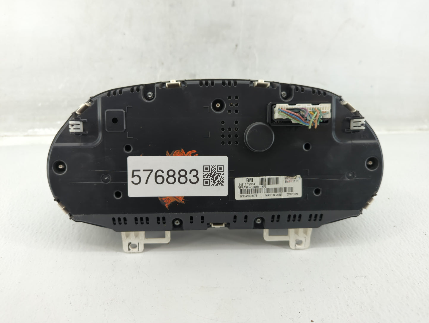 2012-2015 Nissan Rogue Instrument Cluster Speedometer Gauges P/N:24810 1VX5A Fits Fits 2012 2013 2014 2015 OEM Used Auto Par
