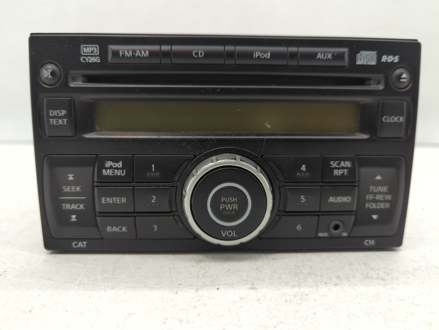 2011-2015 Nissan Rogue Am Fm Cd Player Radio Receiver - Oemusedautoparts1.com