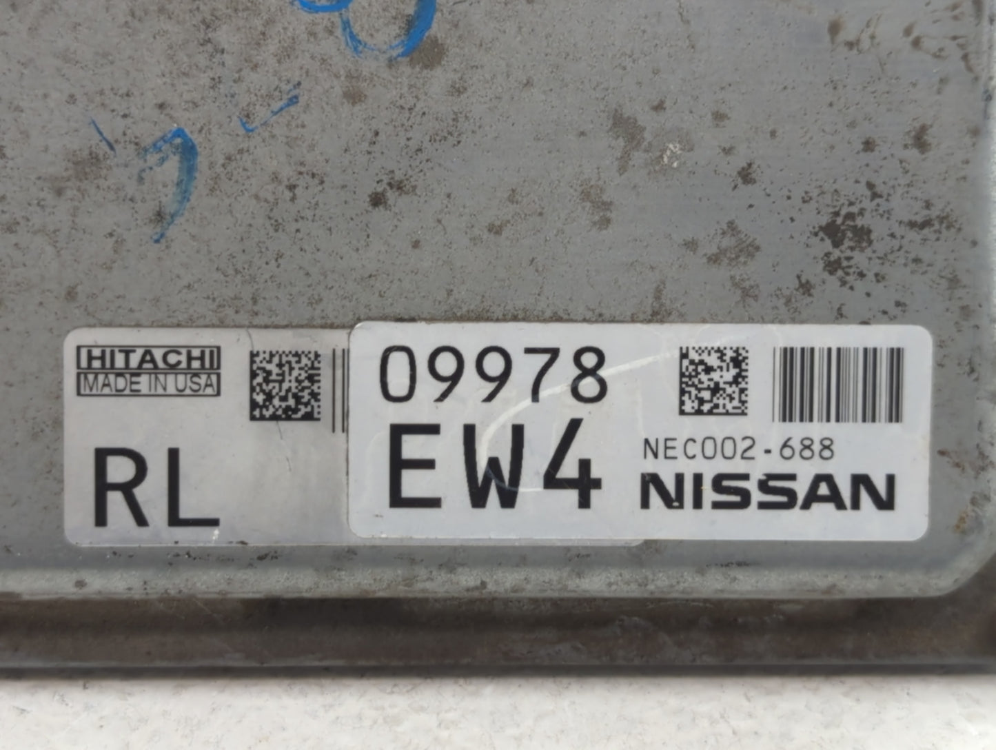 2013-2015 Nissan Rogue PCM Engine Control Computer ECU ECM PCU OEM P/N:NEC002-688 Fits Fits 2013 2014 2015 OEM Used Auto Par