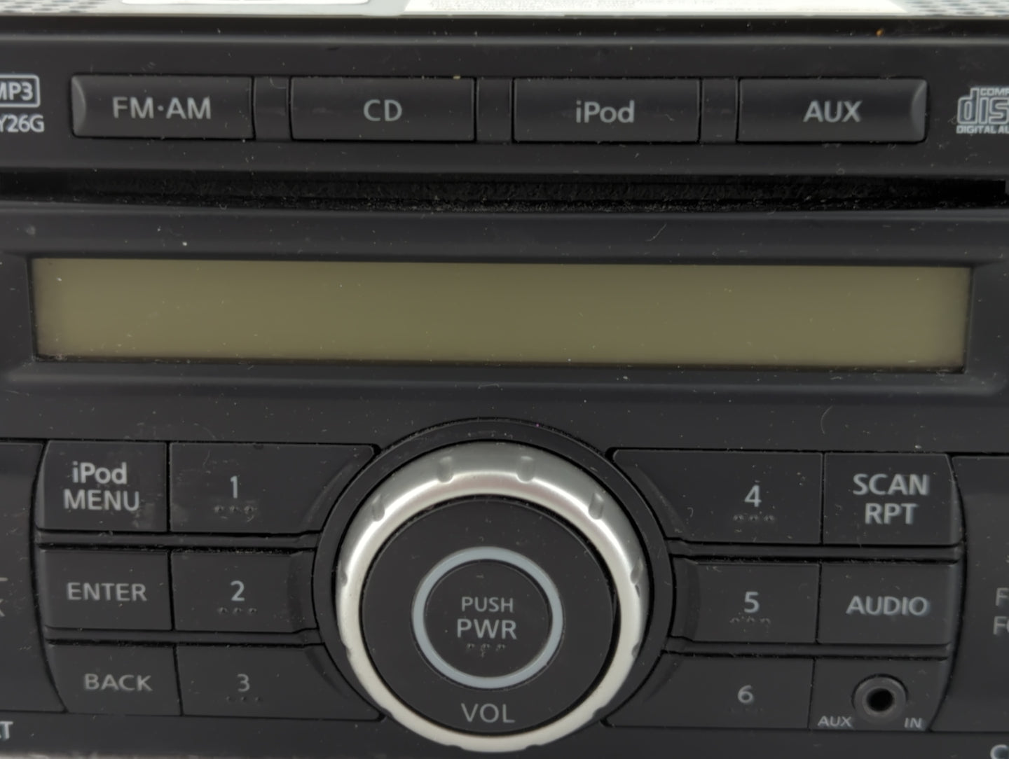 2011-2015 Nissan Rogue Am Fm Cd Player Radio Receiver - Oemusedautoparts1.com