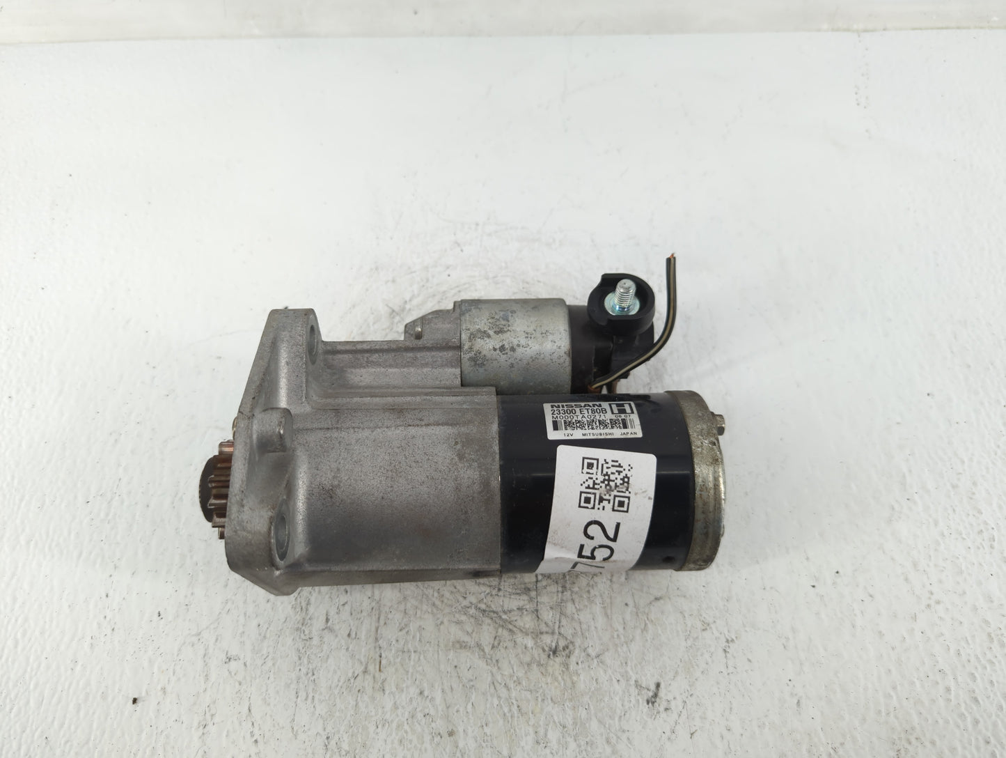 2008-2015 Nissan Rogue Car Starter Motor Solenoid OEM P/N:M000TA0271 23300 ET80B Fits Fits 2008 2009 2010 2011 2012 2013 201