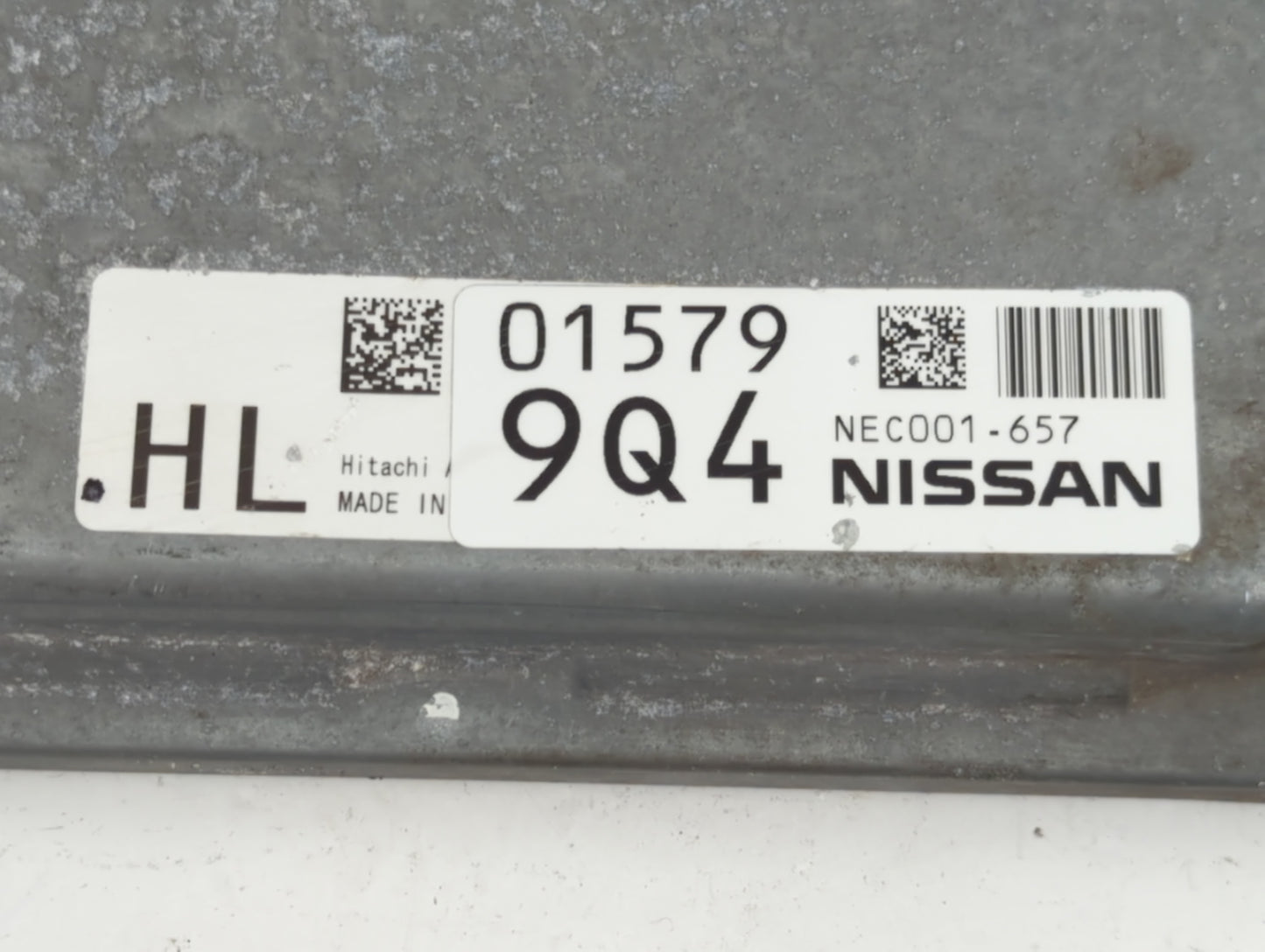 2013-2015 Nissan Rogue PCM Engine Control Computer ECU ECM PCU OEM P/N:01579 9Q4 NEC001-657 Fits Fits 2013 2014 2015 OEM Use