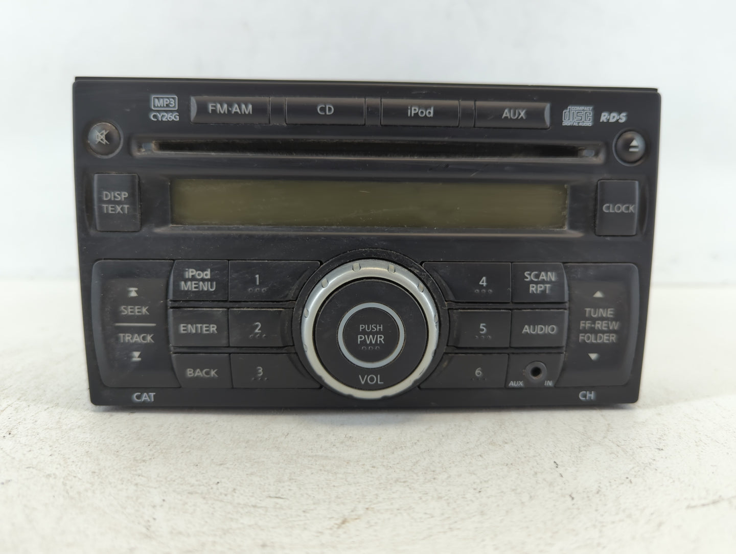 2011-2015 Nissan Rogue Am Fm Cd Player Radio Receiver - Oemusedautoparts1.com