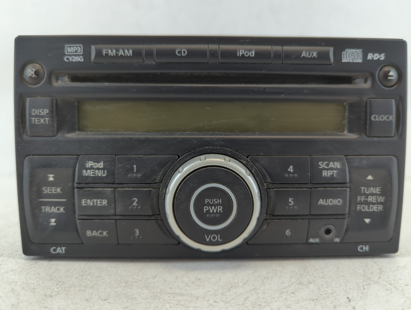 2011-2015 Nissan Rogue Am Fm Cd Player Radio Receiver - Oemusedautoparts1.com
