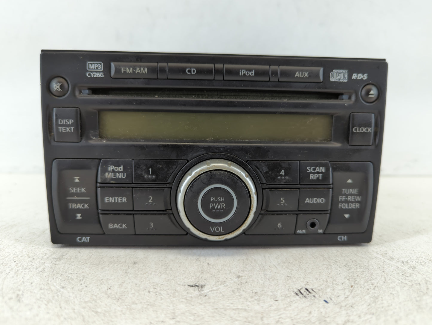 2011-2015 Nissan Rogue Am Fm Cd Player Radio Receiver - Oemusedautoparts1.com