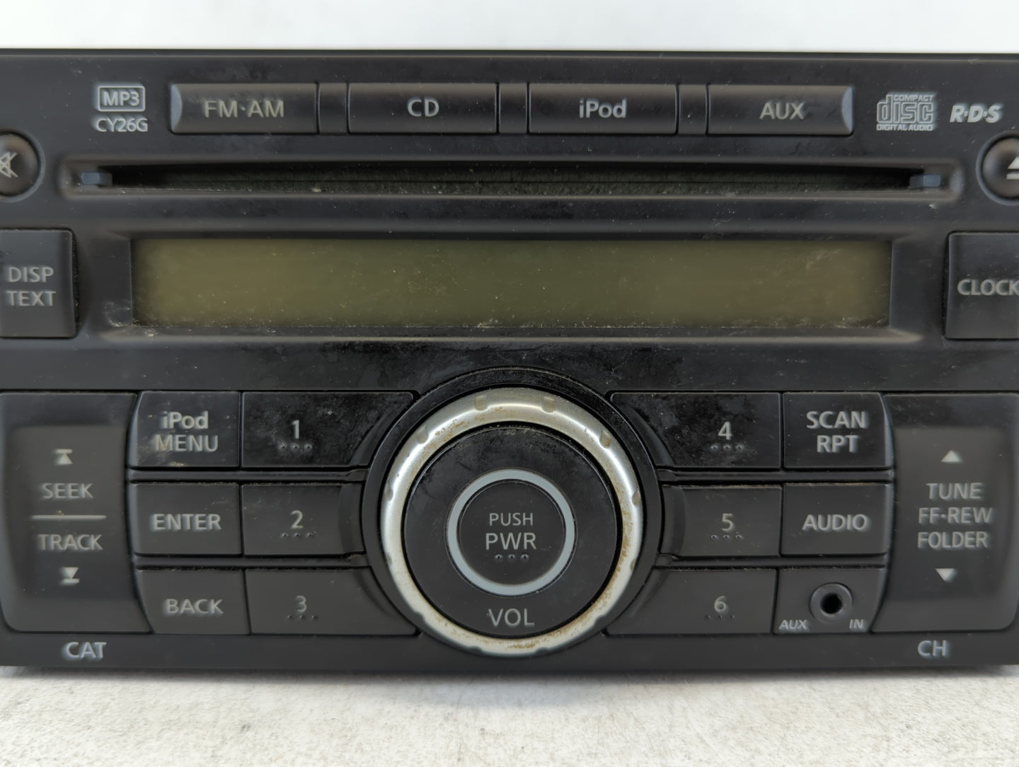2011-2015 Nissan Rogue Am Fm Cd Player Radio Receiver - Oemusedautoparts1.com
