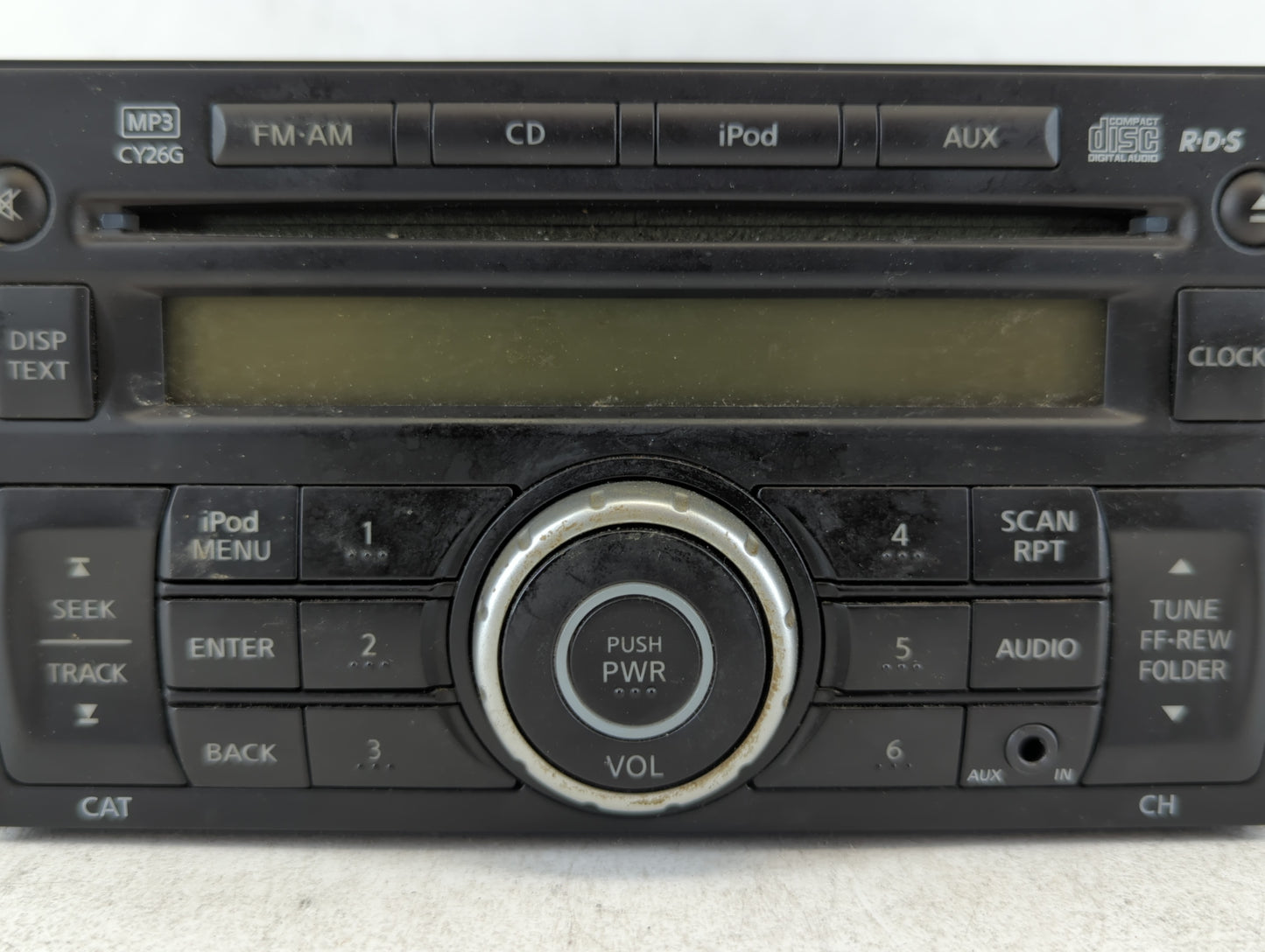2011-2015 Nissan Rogue Am Fm Cd Player Radio Receiver - Oemusedautoparts1.com