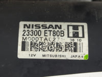 2008-2015 Nissan Rogue Car Starter Motor Solenoid OEM P/N:M000TA0271 23300 ET80B Fits Fits 2008 2009 2010 2011 2012 2013 201