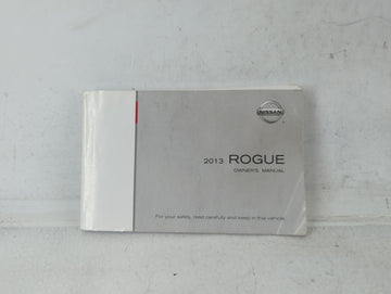 2013 Nissan Rogue Owners Manual Book Guide P/N:T00UM-JM04D OEM Used Auto Parts