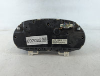 2012-2015 Nissan Rogue Instrument Cluster Speedometer Gauges P/N:24810 1VX5A Fits Fits 2012 2013 2014 2015 OEM Used Auto Par