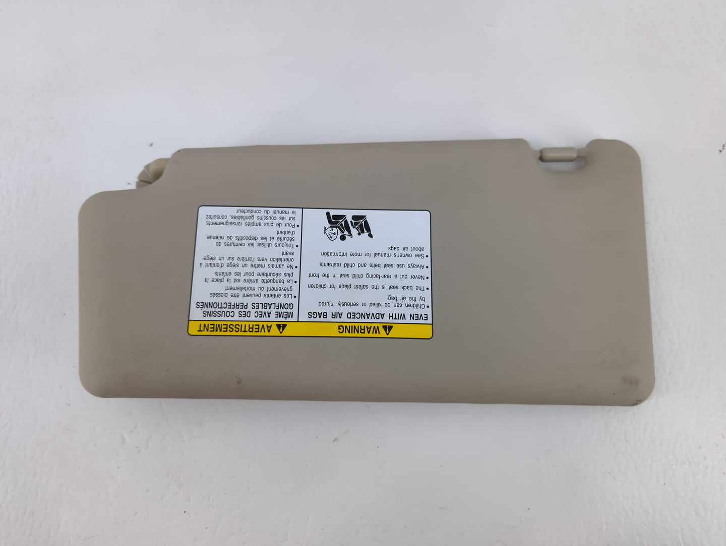 2008-2015 Nissan Rogue Sun Visor Shade Replacement Passenger Right Mirror Fits Fits 2008 2009 2010 2011 2012 2013 2014 2015 