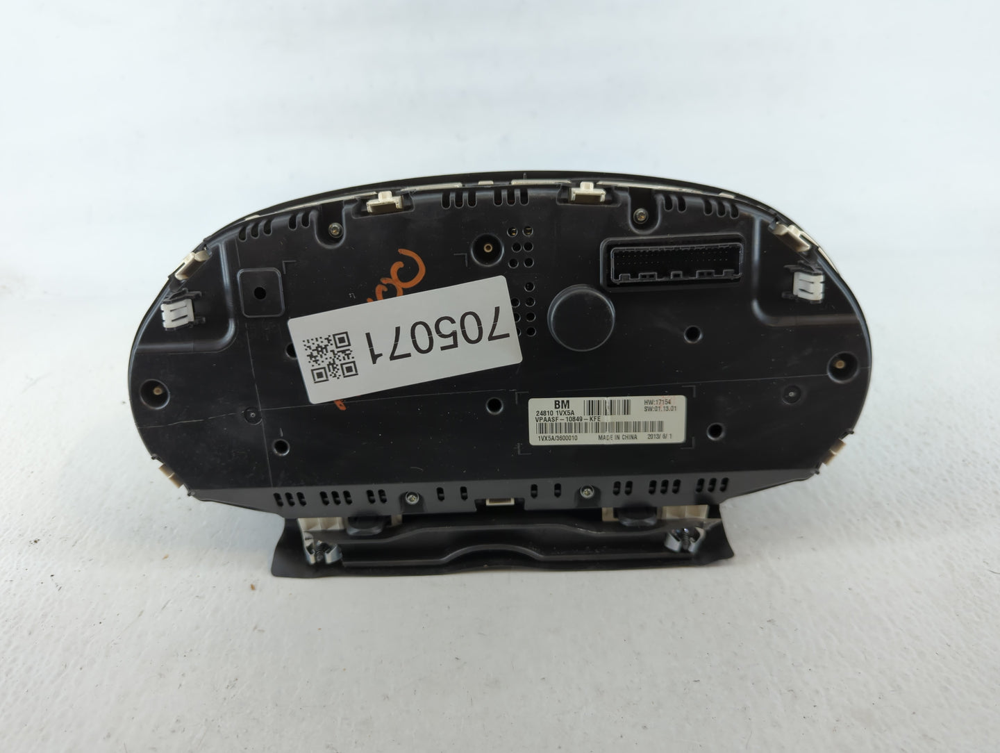 2012-2015 Nissan Rogue Instrument Cluster Speedometer Gauges P/N:24810 1VX5A Fits Fits 2012 2013 2014 2015 OEM Used Auto Par