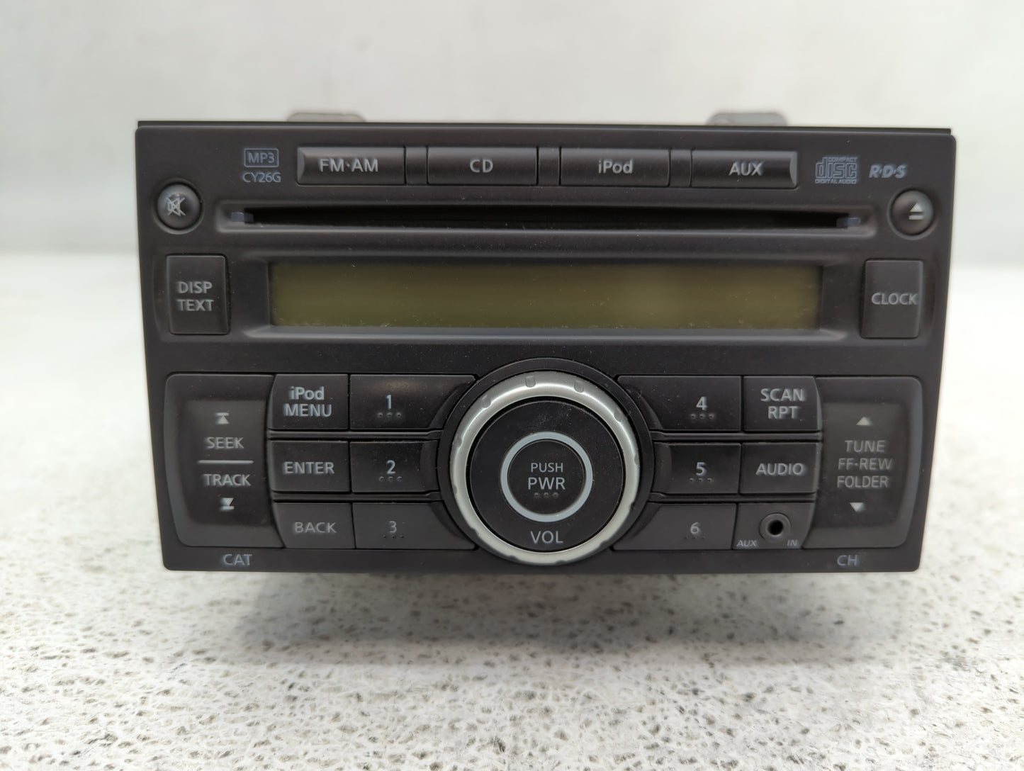 2011-2015 Nissan Rogue Radio AM FM Cd Player Receiver Replacement P/N:28185 1VK1A Fits Fits 2011 2012 2013 2014 2015 OEM Use