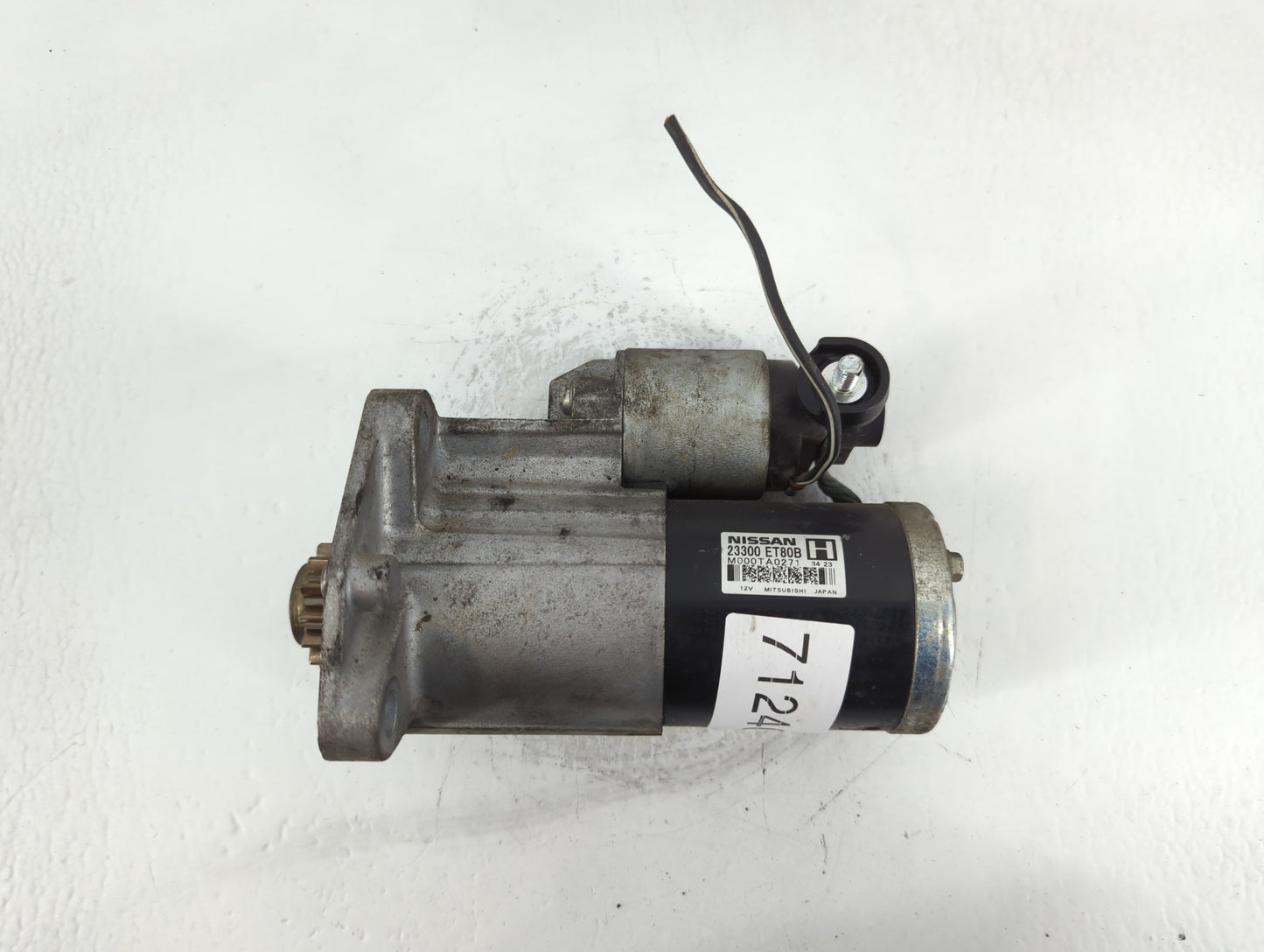2008-2015 Nissan Rogue Car Starter Motor Solenoid OEM P/N:M000TA0271 23300 ET80B Fits Fits 2008 2009 2010 2011 2012 2013 201