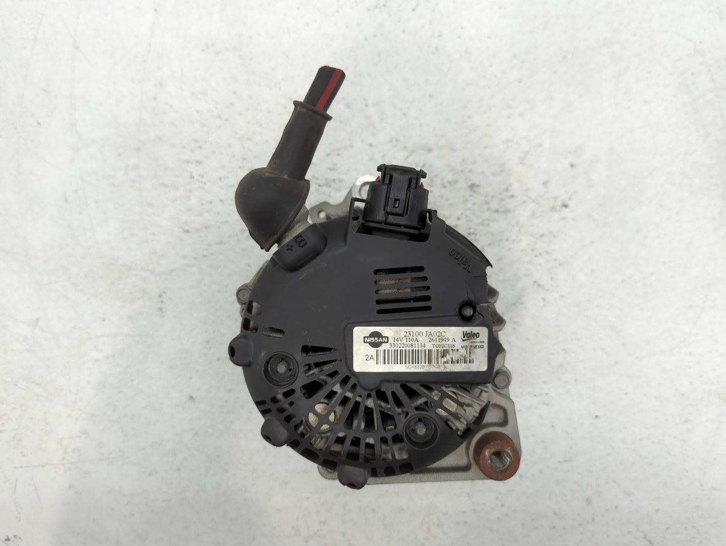 2011-2015 Nissan Rogue Alternator Replacement Generator Charging Assembly Engine OEM P/N:2611949 A 23100 JA02C Fits OEM Used