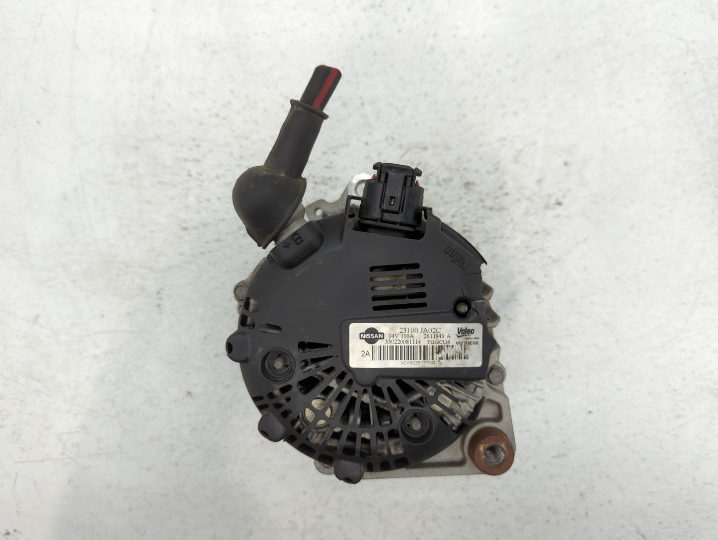 2011-2015 Nissan Rogue Alternator Replacement Generator Charging Assembly Engine OEM P/N:2611949 A 23100 JA02C Fits OEM Used