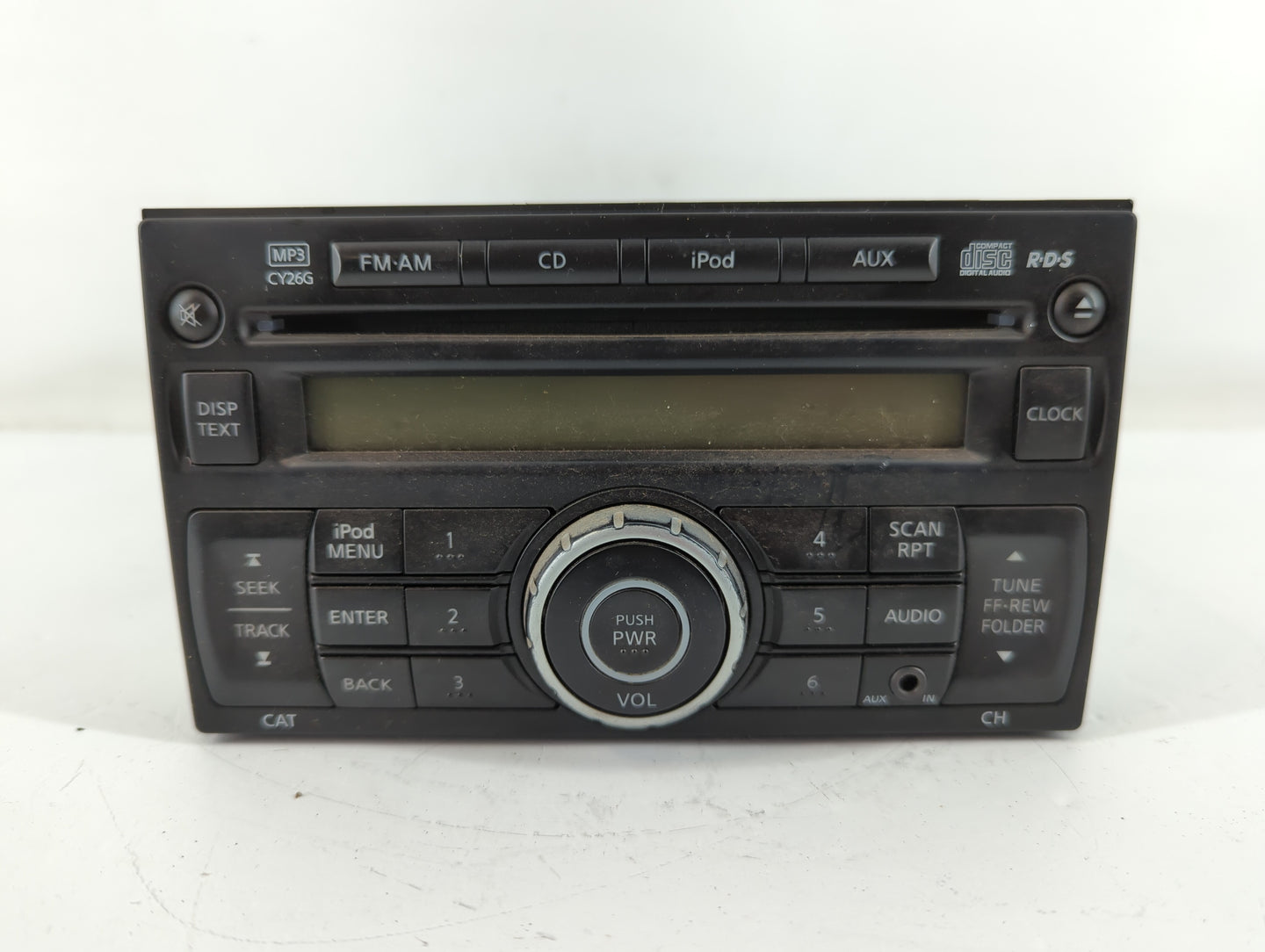 2013-2015 Nissan Rogue Radio AM FM Cd Player Receiver Replacement P/N:25915 1VY1B 7 612 651 456 Fits Fits 2013 2014 2015 OEM