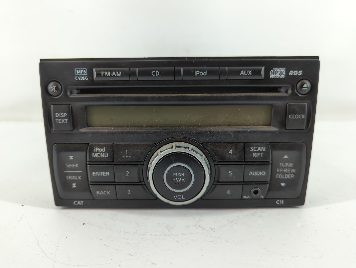 2013-2015 Nissan Rogue Radio AM FM Cd Player Receiver Replacement P/N:25915 1VY1B 7 612 651 456 Fits Fits 2013 2014 2015 OEM