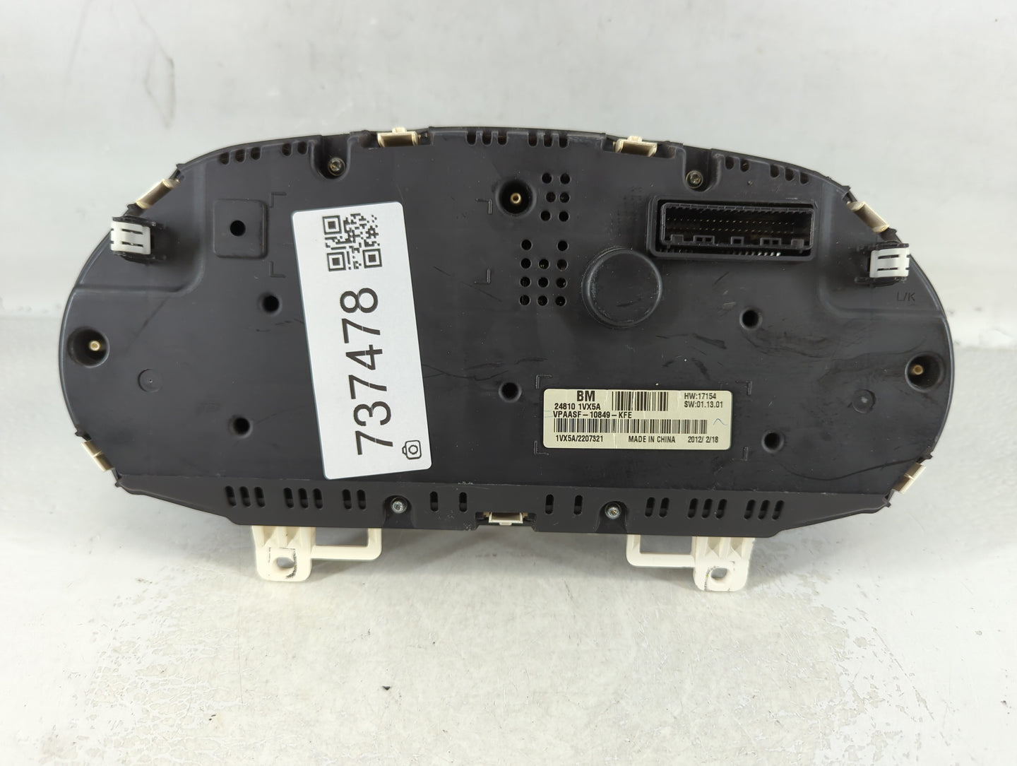 2012-2015 Nissan Rogue Instrument Cluster Speedometer Gauges P/N:VPAASF-10849-KFE 24810 1VX5A Fits Fits 2012 2013 2014 2015 