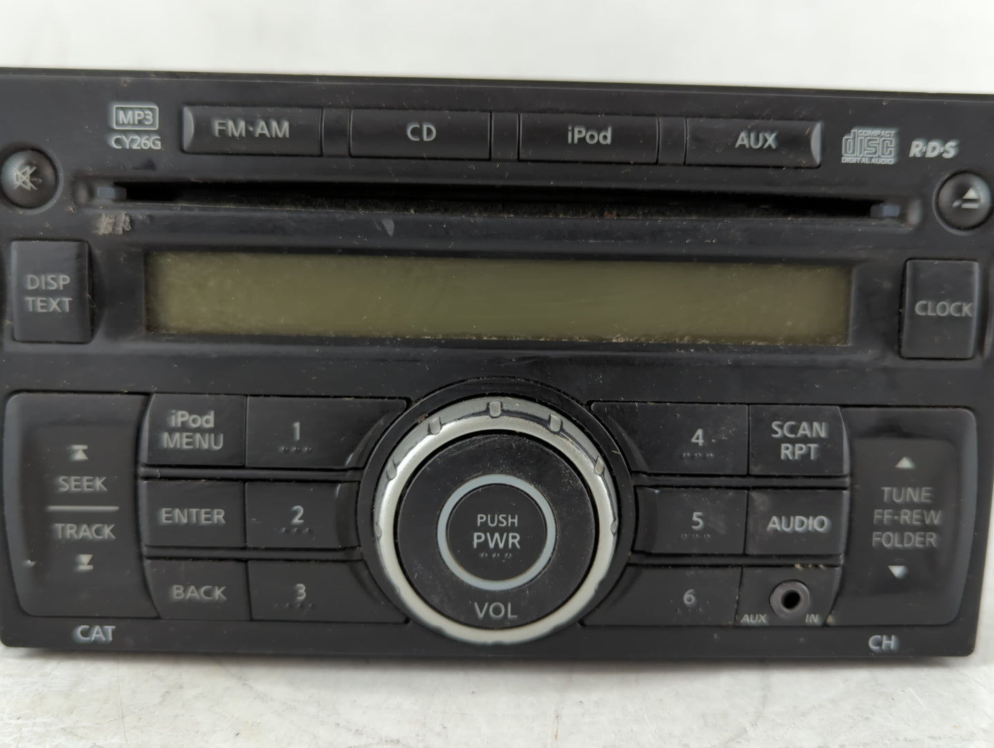 2011-2015 Nissan Rogue Radio AM FM Cd Player Receiver Replacement P/N:0209344 28185 1VK1A Fits Fits 2011 2012 2013 2014 2015