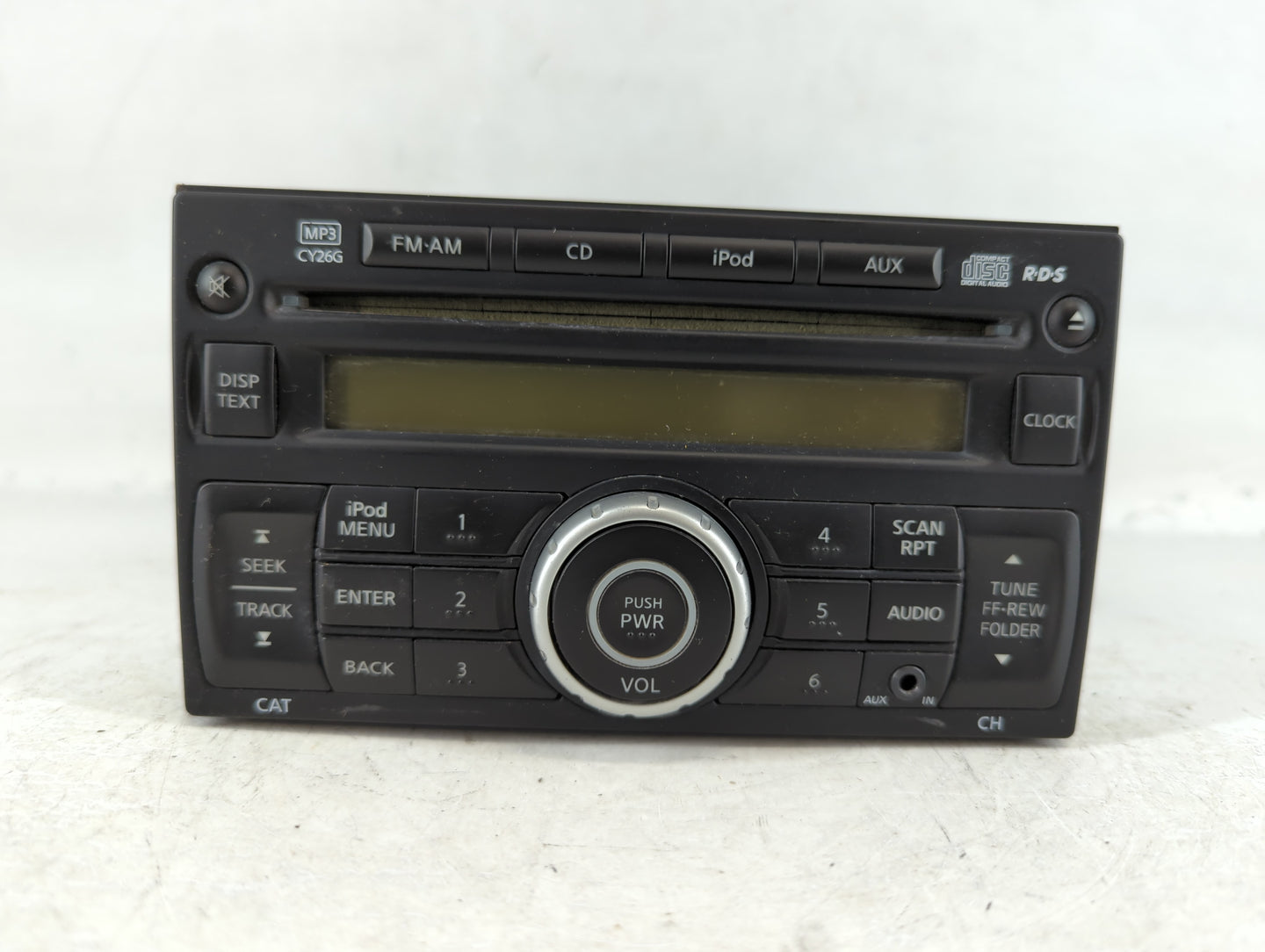 2011-2015 Nissan Rogue Am Fm Cd Player Radio Receiver 738361 - Oemusedautoparts1.com