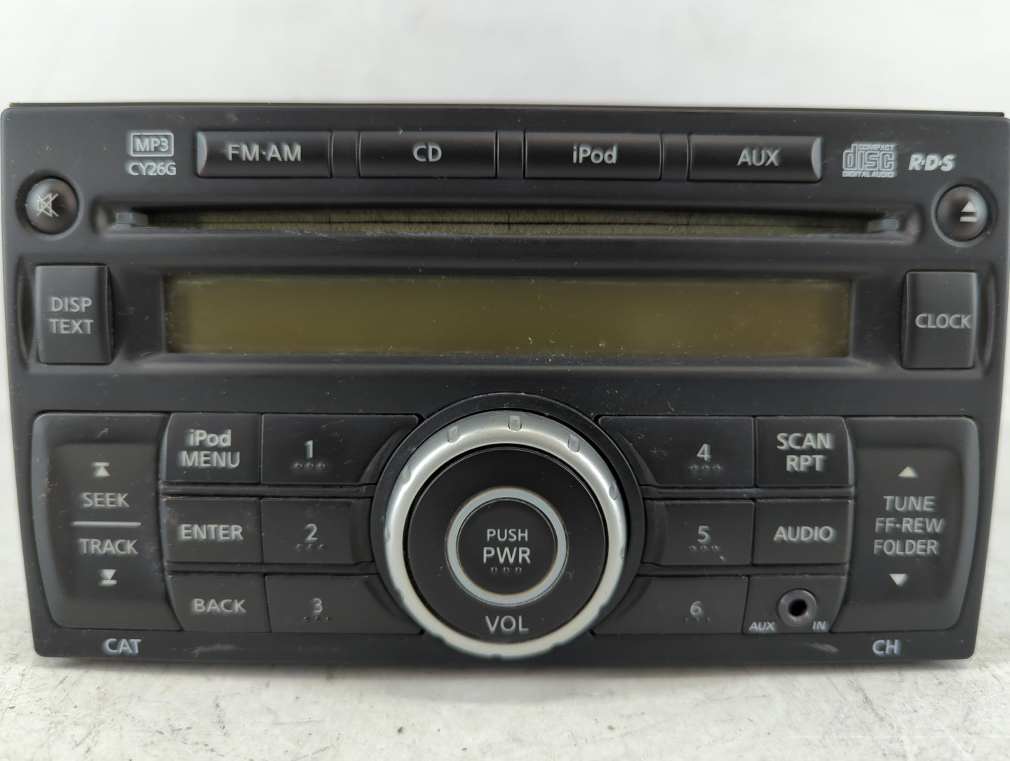 2011-2015 Nissan Rogue Am Fm Cd Player Radio Receiver 738361 - Oemusedautoparts1.com