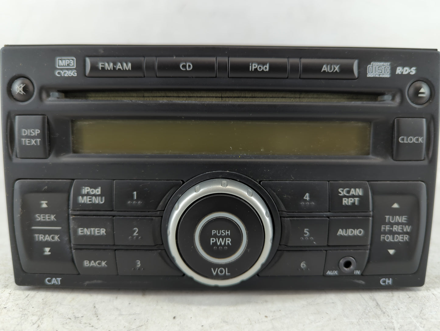 2011-2015 Nissan Rogue Am Fm Cd Player Radio Receiver 738361 - Oemusedautoparts1.com